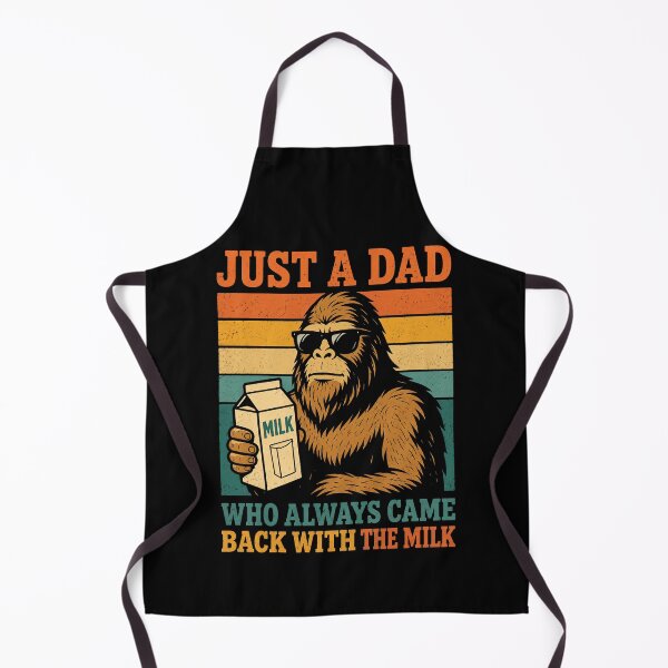 Item preview, Bigfoot Papa, Just A Dad Who Always Came Back With The Milk designed and sold by SanipepaVase.
