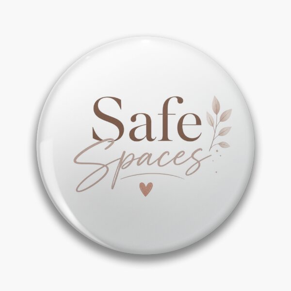 Item preview, Safe Spaces | Cozy Minimalist Typography Design designed and sold by Irene Catchmind.