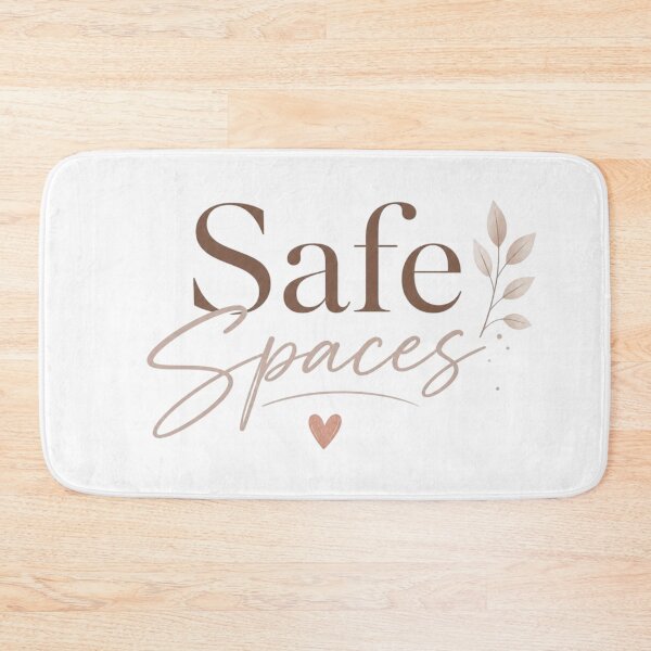Item preview, Safe Spaces | Cozy Minimalist Typography Design designed and sold by Irene Catchmind.