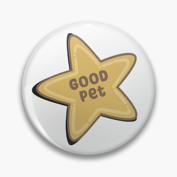 Item preview, Good Pet Gold Star designed and sold by lilcometcreation.