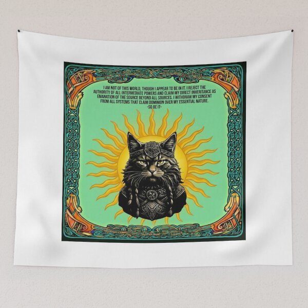Item preview,  VIKING CAT4~ A PRAYER, A MANTRA, A MEDITATION. POWER OF SOURCE designed and sold by V3GFX.