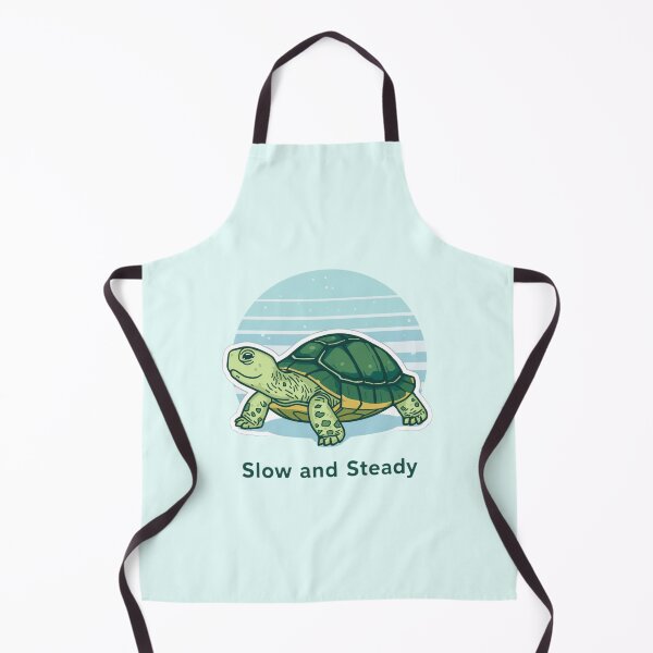 Item preview, Slow And Steady Turtle Shirt Cute Turtle Gift Tortoise Lover Nature Patient Quote Tee designed and sold by Sky-bully.