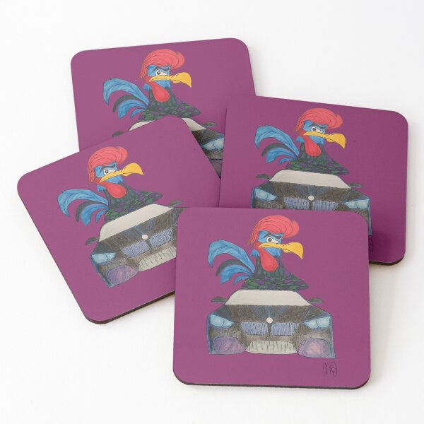 Item preview, Cruisin’ Cockerel designed and sold by DancingMotifs.