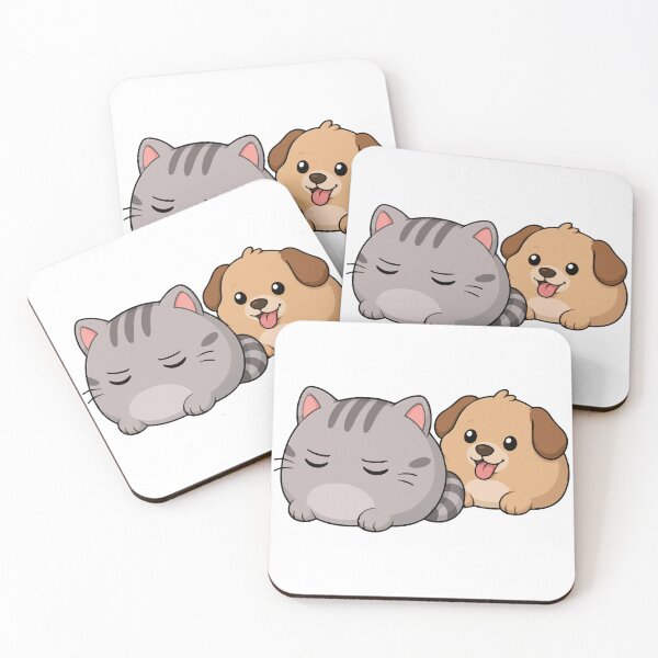 Item preview, Annoyed Kitty Is Not a Fan of Dogs designed and sold by Vanilla-Girl.