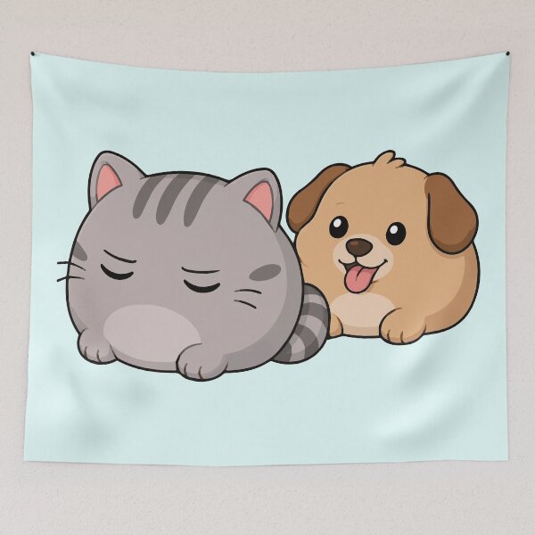 Item preview, Annoyed Kitty Is Not a Fan of Dogs designed and sold by Vanilla-Girl.