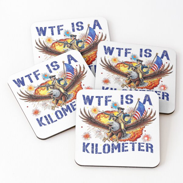 Item preview, 4th of july WTF is kilometer funny usa patriotic men women  designed and sold by mariazin.