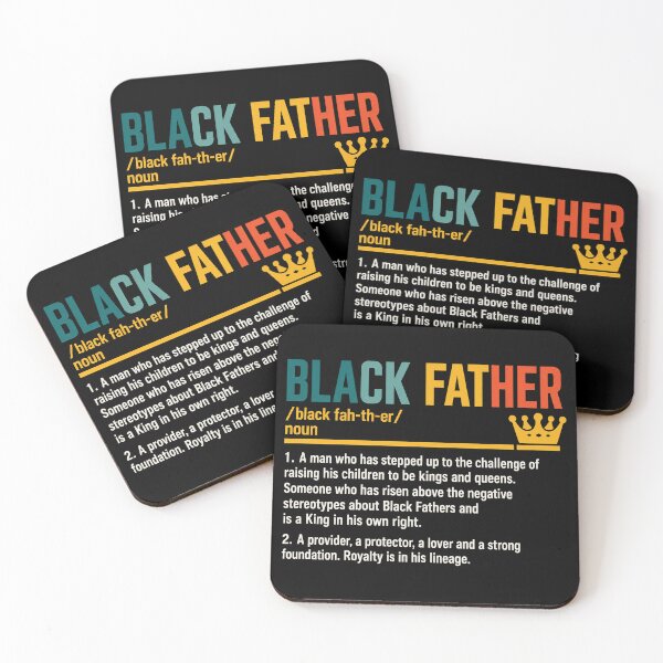 Item preview, Fathers Day Black Father Definition African American Dad designed and sold by SanipepaVase.