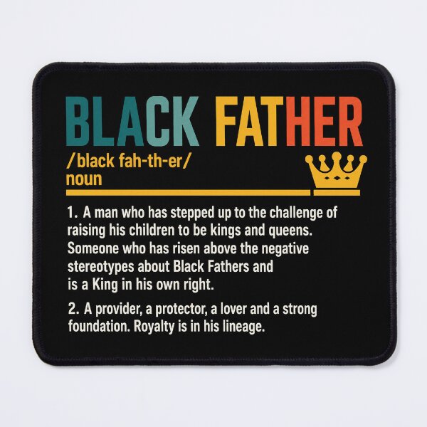 Item preview, Fathers Day Black Father Definition African American Dad designed and sold by SanipepaVase.