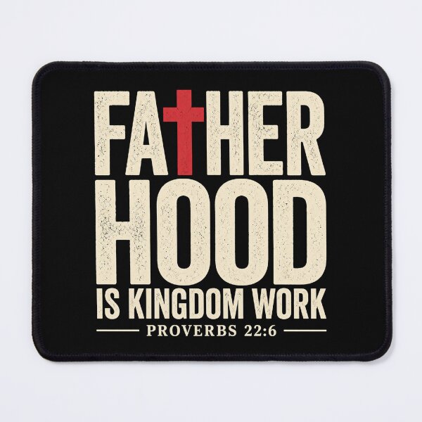 Item preview, Faith Christian Dad Fatherhood is Kingdom Work Fathers Day designed and sold by SanipepaVase.