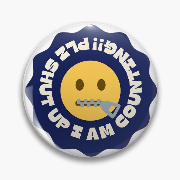 Item preview, PLZ shut up i am counting designed and sold by citizenscrochet.