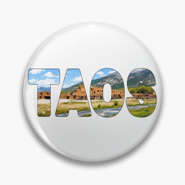 Item preview, TAOS - New Mexico across the Rio Pueblo De Taos Historic Town designed and sold by Adam Gormley.