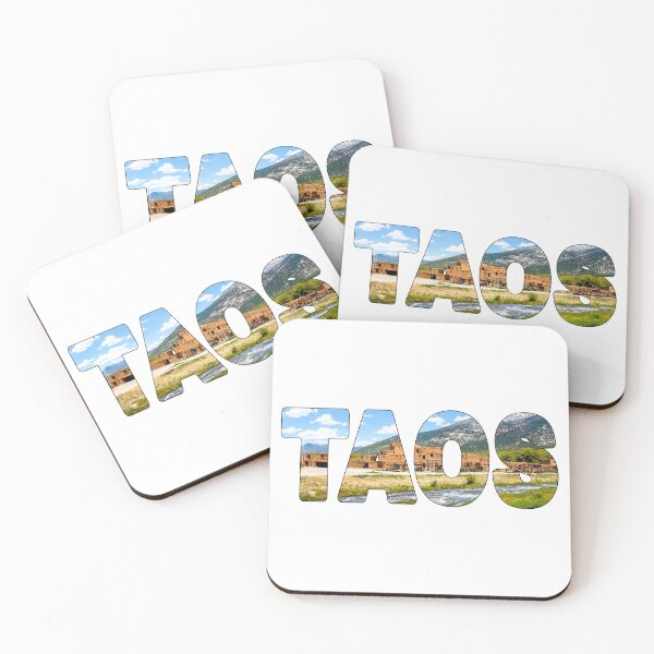 Item preview, TAOS - New Mexico across the Rio Pueblo De Taos Historic Town designed and sold by Adam Gormley.