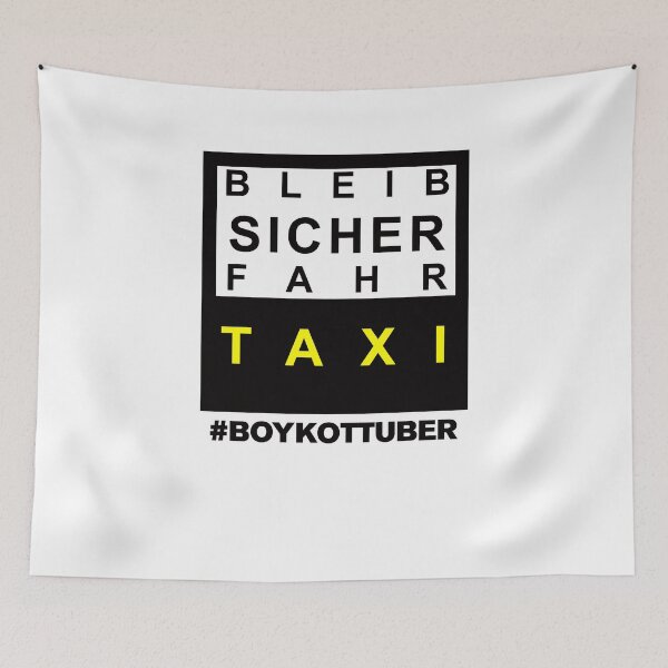 Item preview, Stay Safe Drive Taxi designed and sold by blackoutstudios.