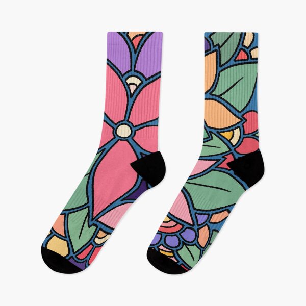 Item preview, Colorful Garden Illustration Floral Pattern designed and sold by ubborn.