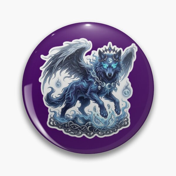 Item preview, Lunar Wraith Wolf designed and sold by Homelesssquid's Stickers & More.