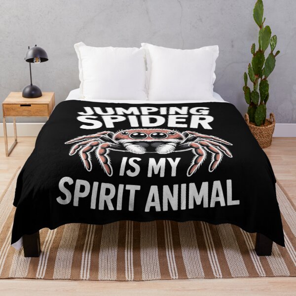 Item preview, Jumping Spider Is My Spirit Animal Funny Spider Lover Gift designed and sold by Say It With Ink.
