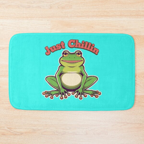 Item preview, Just Chillin Frog Shirt Funny Frog Gift Cute Frog Lover Humor Relax Chill Frog Tee designed and sold by Sky-bully.