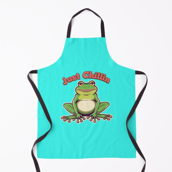 Item preview, Just Chillin Frog Shirt Funny Frog Gift Cute Frog Lover Humor Relax Chill Frog Tee designed and sold by Sky-bully.