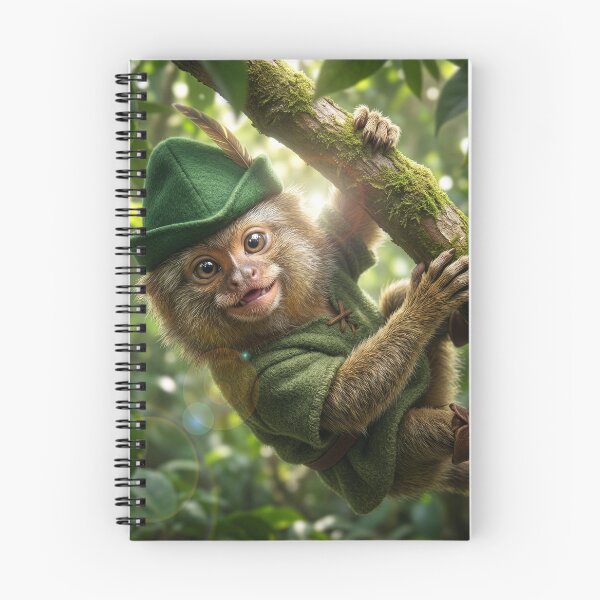 Item preview, Young Pygmy Marmoset Plays Robin Hood designed and sold by Tridentulus.