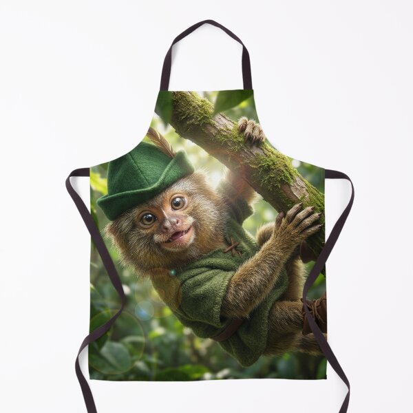 Item preview, Young Pygmy Marmoset Plays Robin Hood designed and sold by Tridentulus.