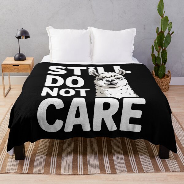 Item preview, Still Do Not Care Funny Llama Sarcastic Attitude Gift designed and sold by Say It With Ink.