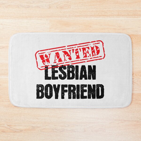 Item preview, Funny Wanted Sign Lesbian Boyfriend designed and sold by TackyTime.