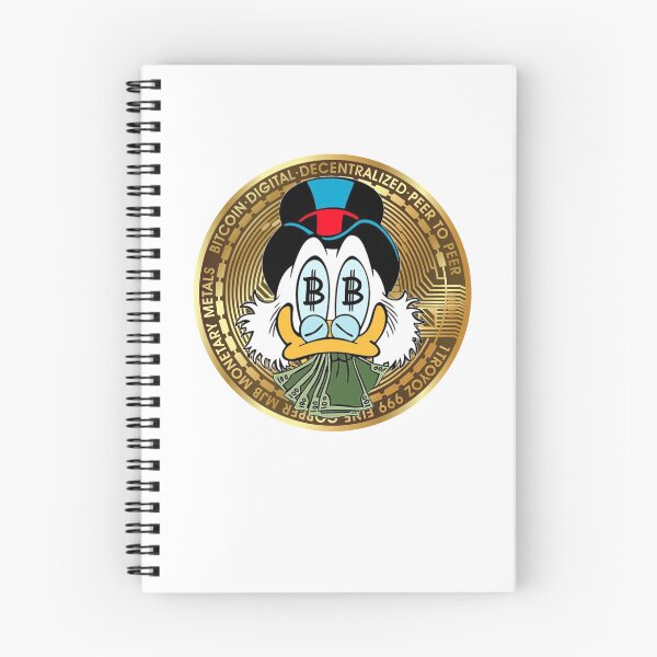 Item preview, Scrooge Eat Bitcoin Money designed and sold by blackoutstudios.