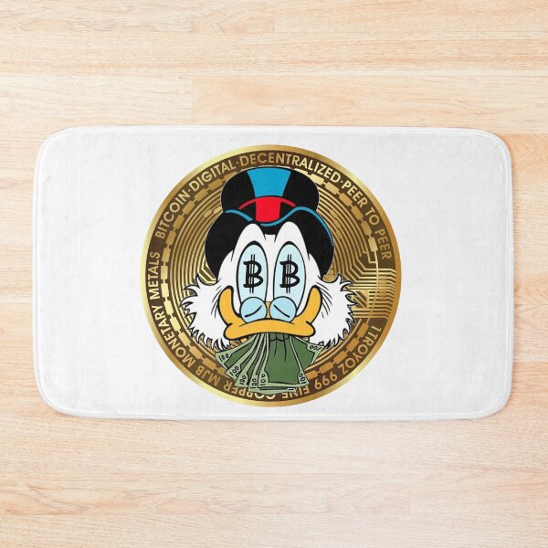 Item preview, Scrooge Eat Bitcoin Money designed and sold by blackoutstudios.