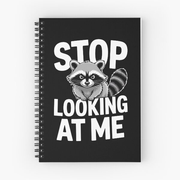 Item preview, Stop Looking At Me Funny Raccoon Sarcastic Introvert Gift designed and sold by Say It With Ink.