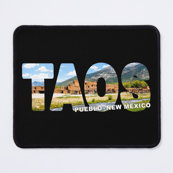 Item preview, TAOS Pueblo New Mexico - Across the Rio Pueblo De Taos Historic Town designed and sold by Adam Gormley.