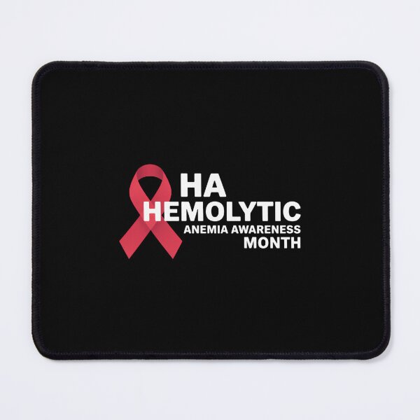 Item preview, Hemolytic Anemia Awareness Hemolytic Anemia Warrior Sublimation Red Ribbon Support Squad designed and sold by SapfireStuArt.