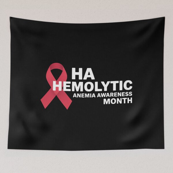 Item preview, Hemolytic Anemia Awareness Hemolytic Anemia Warrior Sublimation Red Ribbon Support Squad  designed and sold by SapfireStuArt.