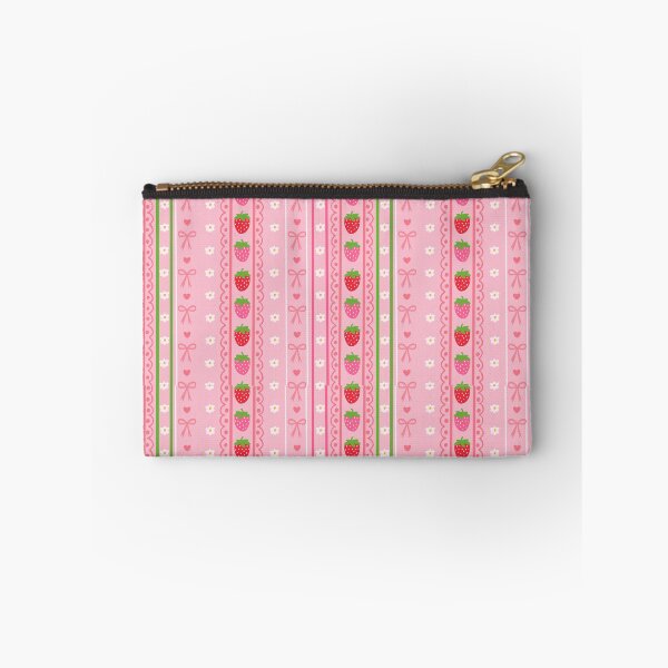 Item preview, Coquette Strawberry Stripe Print designed and sold by Crystal  Heck.