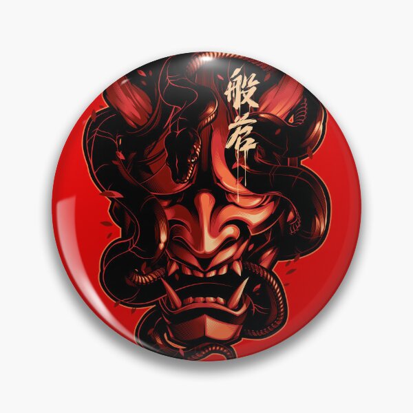 Item preview, Red Hannya Oni & Snake Vector designed and sold by Blackout  Brother.