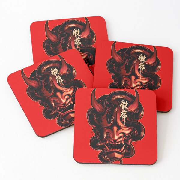 Item preview, Red Hannya Oni & Snake Vector designed and sold by Blackout  Brother.