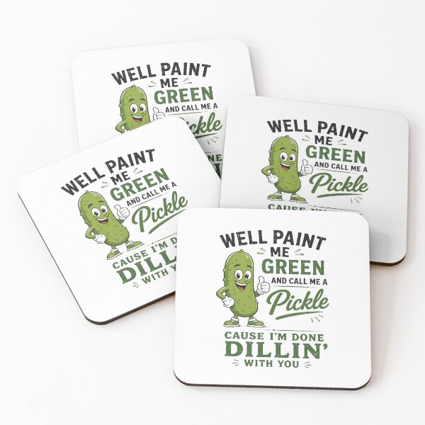 Item preview, Well Paint Me Green and Call Me A Pickle designed and sold by zoes-ink.