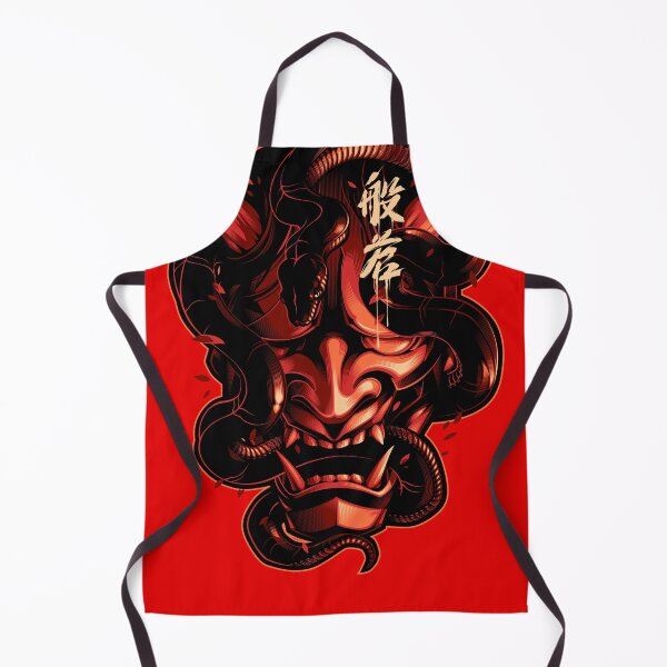 Item preview, Red Hannya Oni & Snake Vector designed and sold by Blackout Brother.