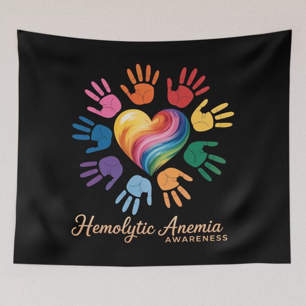 Item preview, Hemolytic Anemia Awareness Hemolytic Anemia Warrior Sublimation designed and sold by SapfireStuArt.