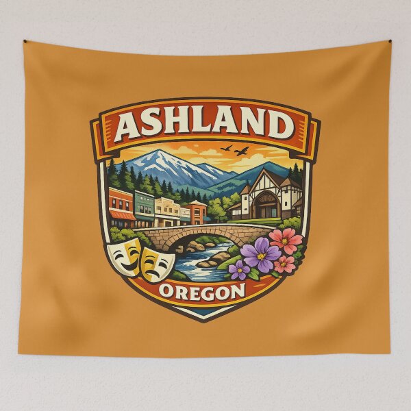 Item preview, Ashland, Oregon designed and sold by Myra365Art.