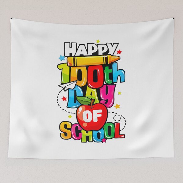 Item preview, Happy 100 Days Of School  designed and sold by graphic-genie.