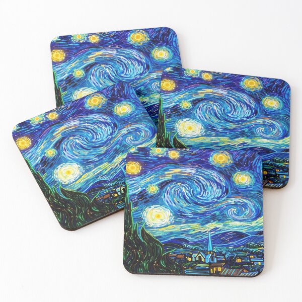 Item preview, Glow Starry Night Celestial Neon Landscape Design designed and sold by Terry Bain.