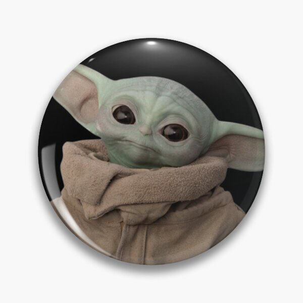 Item preview, Standing Baby Yoda Grogu designed and sold by ramithequeen.