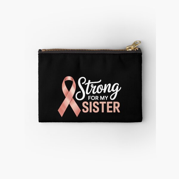 Item preview, Endometrial Cancer Awareness SISTER Support Squad Peach Ribbon designed and sold by SapfireStuArt.