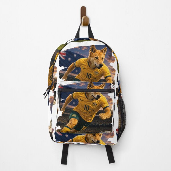 Item preview, World cup 2026 Australia soccer spirit | Dingo Australia Stamina Soccer Fan Art designed and sold by WhatASunShine.