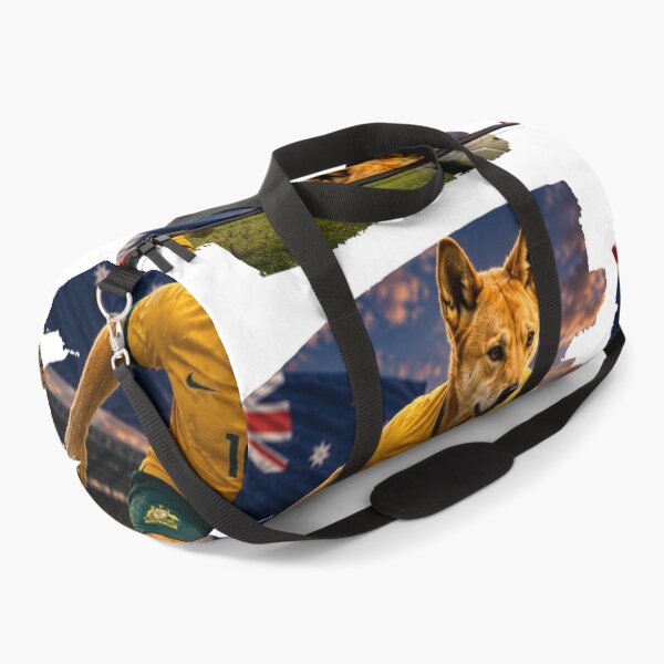 Item preview, World cup 2026 Australia soccer spirit | Dingo Australia Stamina Soccer Fan Art designed and sold by WhatASunShine.