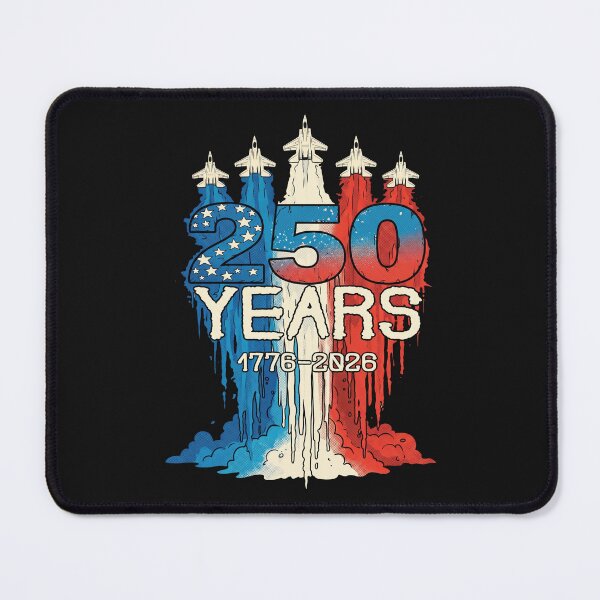 Item preview, Patriotic America 250 Years 1776-2026 Fighter Jet Airshow designed and sold by Vermanartist.