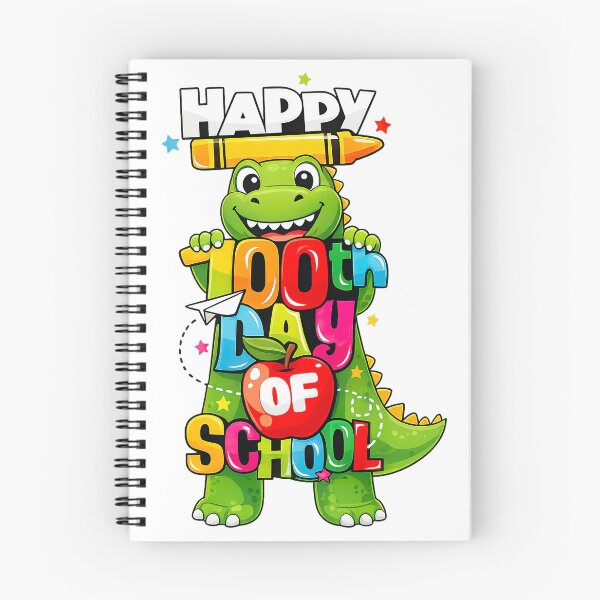 Item preview, Happy 100 Days Of School, Cute Dino designed and sold by graphic-genie.