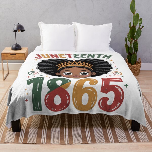 Item preview, Emancipation Day Black Freedom 1865 Juneteenth Girl designed and sold by SapfireStuArt.
