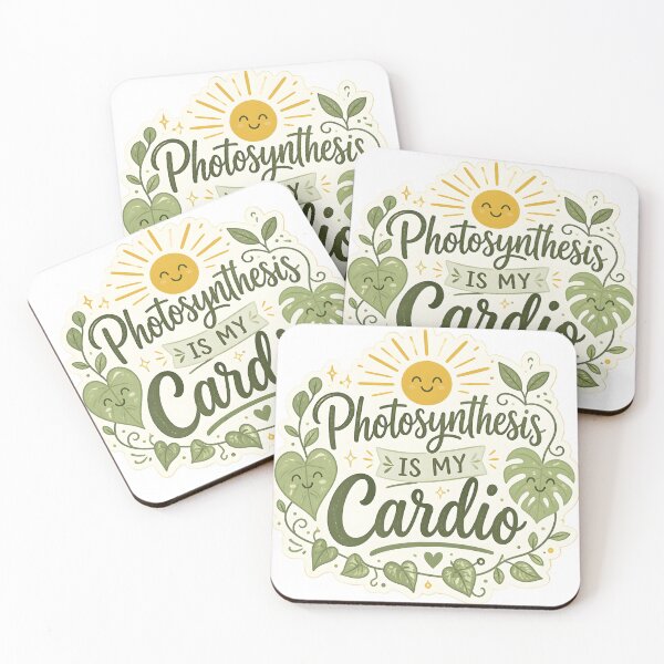 Item preview, Photosynthesis Is My Cardio - Funny Plant Quote designed and sold by KooksStudio.