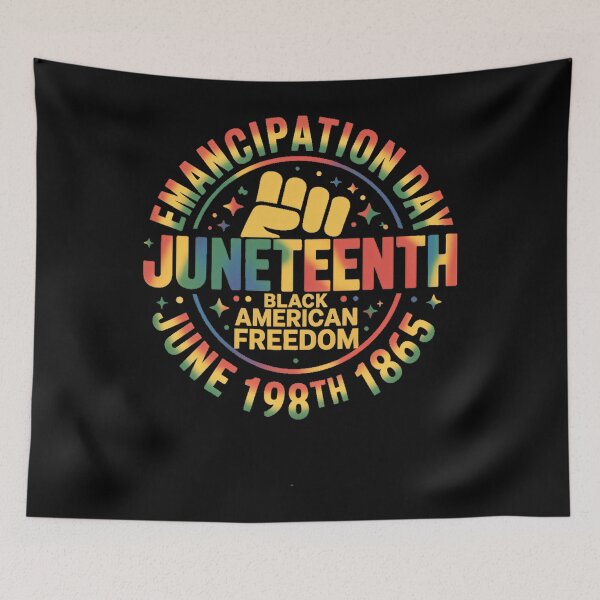 Item preview, Emancipation Day Juneteenth Black American Freedom 1865 designed and sold by SapfireStuArt.